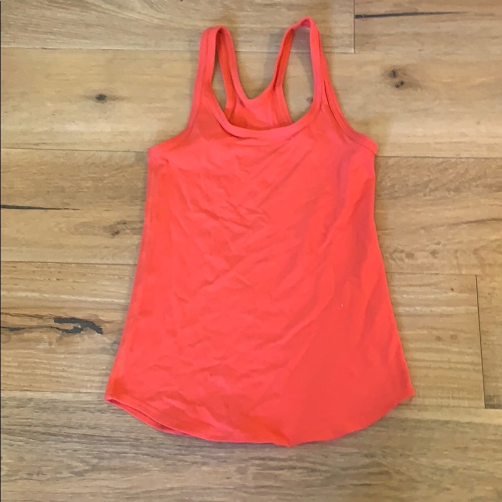 Flamingo pink tank